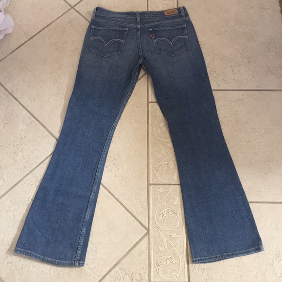 Levi’s Superlow 518 Lightwash Flare Jeans - Picture 3 of 5